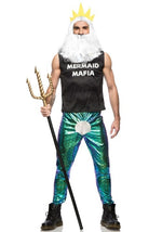 Men's Mermaid Mafia Costume - US 2578