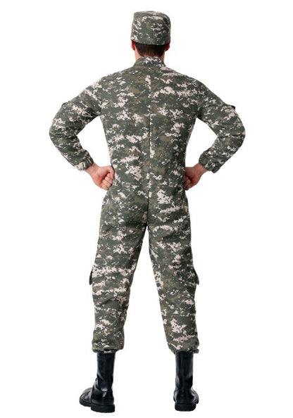 Men's Modern Combat Soldier Costume - US 2588