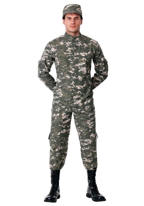Men's Modern Combat Soldier Costume - US 2588