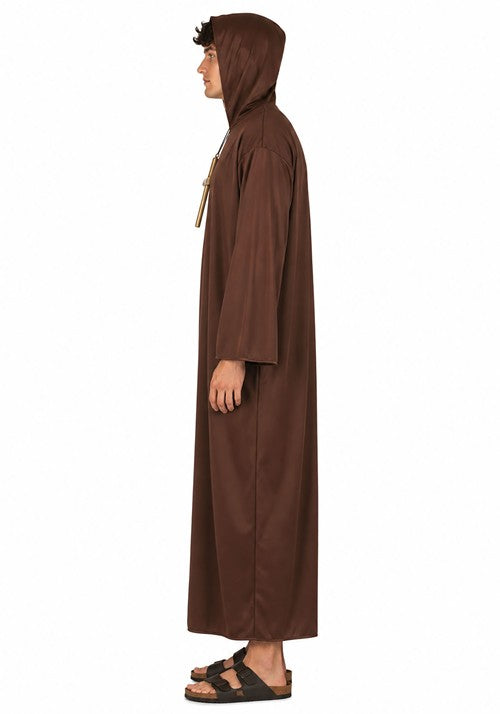 Men's Brown Monk Robe Costume - US 8401
