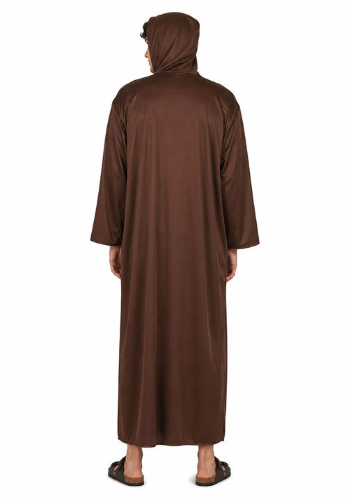 Men's Brown Monk Robe Costume - US 8401