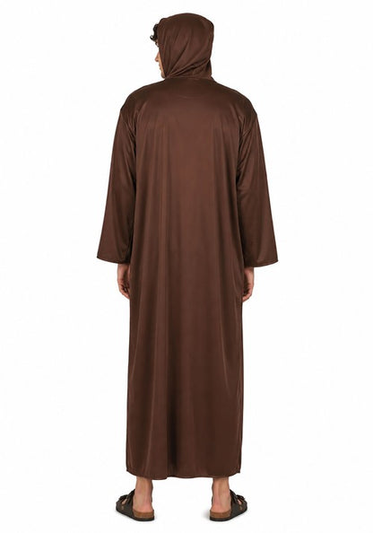Men's Brown Monk Robe Costume - US 8401