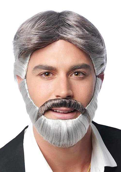Men's Most Interesting Gambler Wig and Beard - US 2104