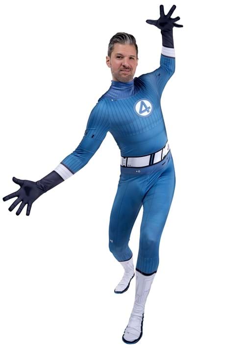 Men's Mr Fantastic Fantastic Four Zentai Suit Costume - US 0508