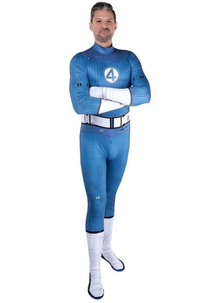 Men's Mr Fantastic Fantastic Four Zentai Suit Costume - US 0508