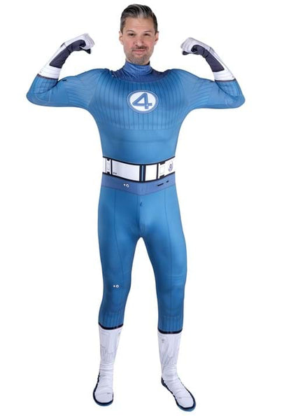 Men's Mr Fantastic Fantastic Four Zentai Suit Costume - US 0508