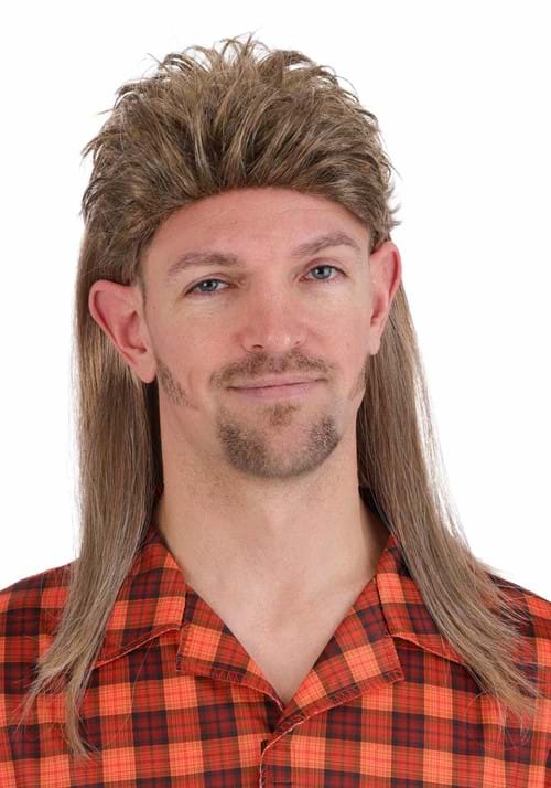 Men's Mullet Costume Wig - US 7429