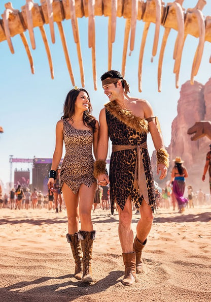 Sexy Muscle Caveman Costume for Men - US 5874
