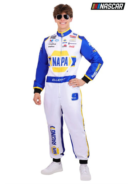 Men's NASCAR 2026 Chase Elliott NAPA Uniform Costume - US 7079