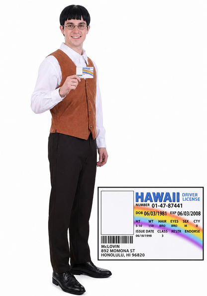 Men's McLovin Costume - US 5292