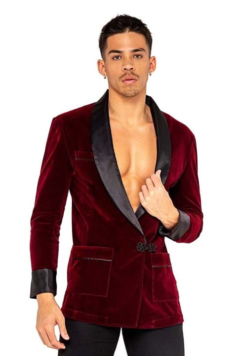 Men's Playboy Smoking Jacket Costume - US 9867