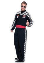 Plus Size Race Car Driver Costume for Men - US 8587