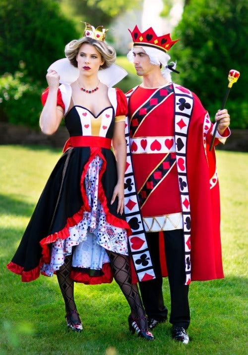 Men's Plus Size King of Hearts Costume - US 2468
