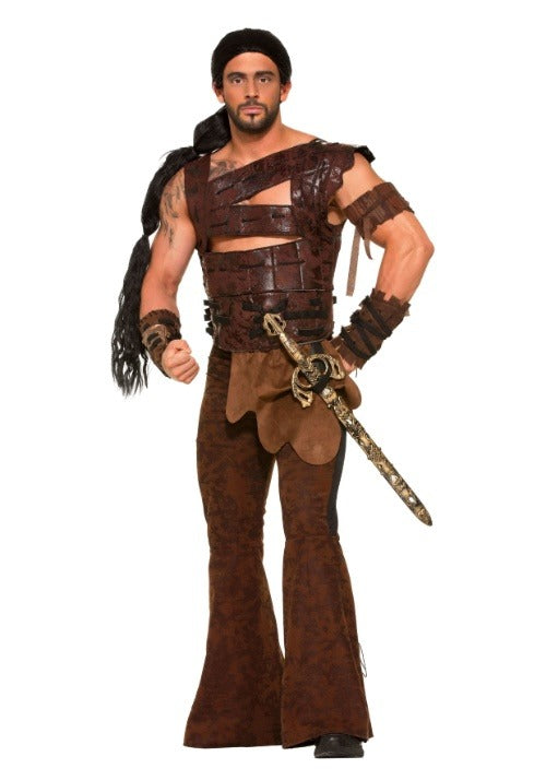 Plus Size Medieval Warrior Costume for Men - US 0235