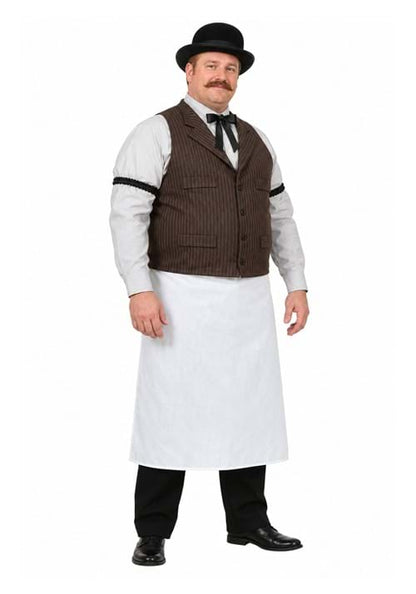 Plus Size Men's Old West Bartender Costume - US 2051
