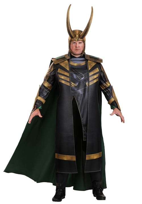 Men's Plus Size Premium Marvel Loki Costume - US 4364