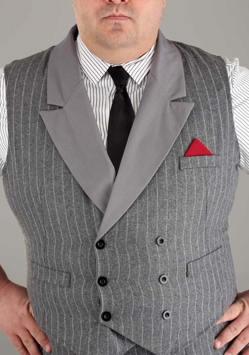 Plus Size Ruthless Gangster Men's Costume - US 8976
