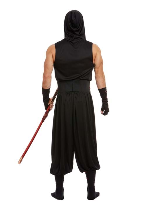 Plus Size Men's Ninja Costume - US 0711