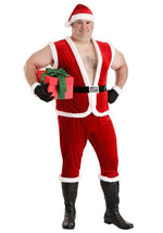 Plus Size Men's Sexy Santa Claus Costume - US 0906
