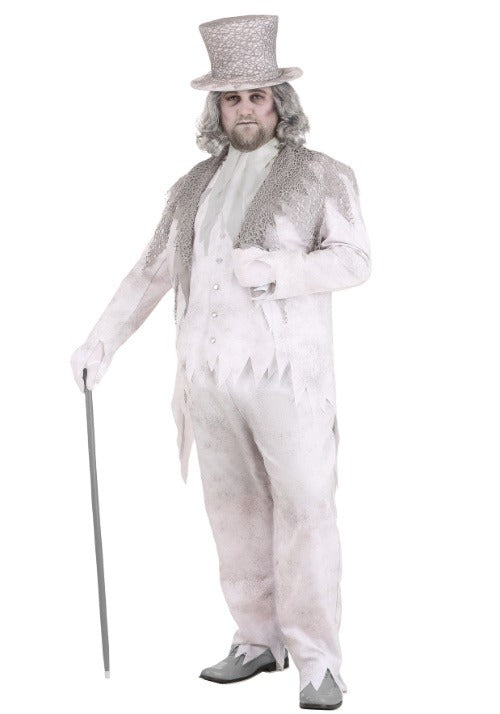 Plus Size Victorian Ghost Men's Costume - US 5877