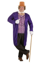 Plus Size Willy Wonka Costume for Men - US 8342