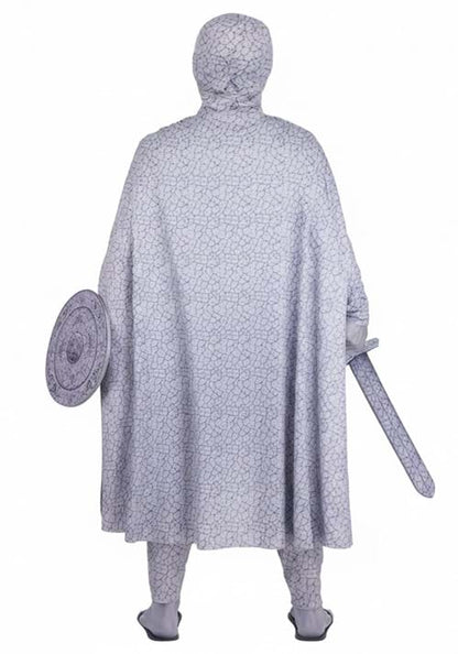 Plus Size Turned to Stone Warrior Men's Costume - US 6369