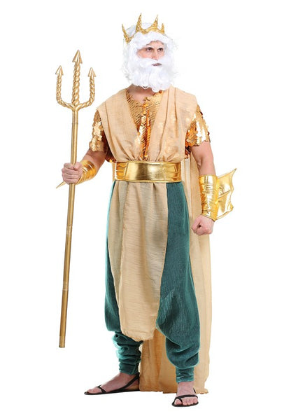 Men's Poseidon Plus Size Costume - US 6303