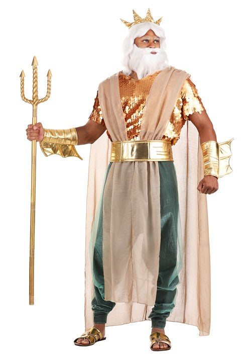 Men's Poseidon Costume - US 3012