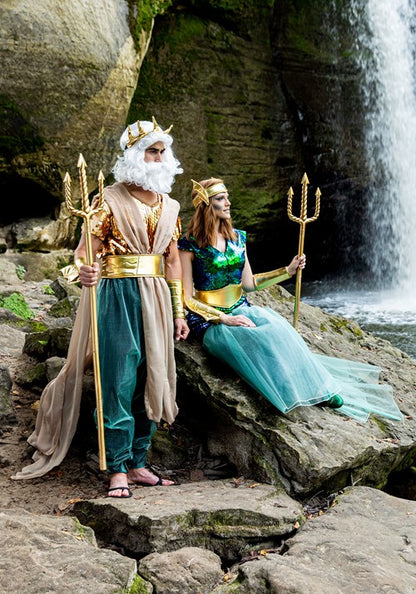 Men's Poseidon Plus Size Costume - US 6303