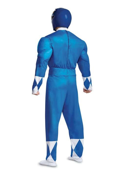 Power Rangers Blue Ranger Men's Muscle Costume - US 4922