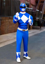 Power Rangers Blue Ranger Men's Muscle Costume - US 4922