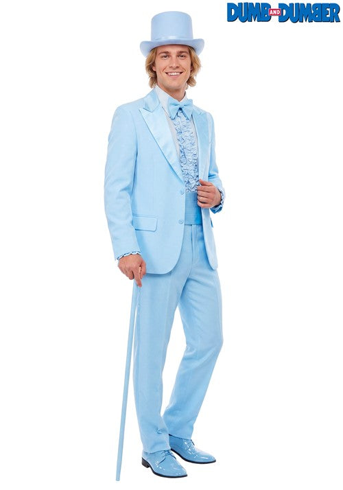Men's Premium Harry Dunne Blue Dumb and Dumber Costume - US 9755