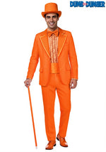 Men's Premium Lloyd Christmas Orange Dumb and Dumber Costume - US 8357