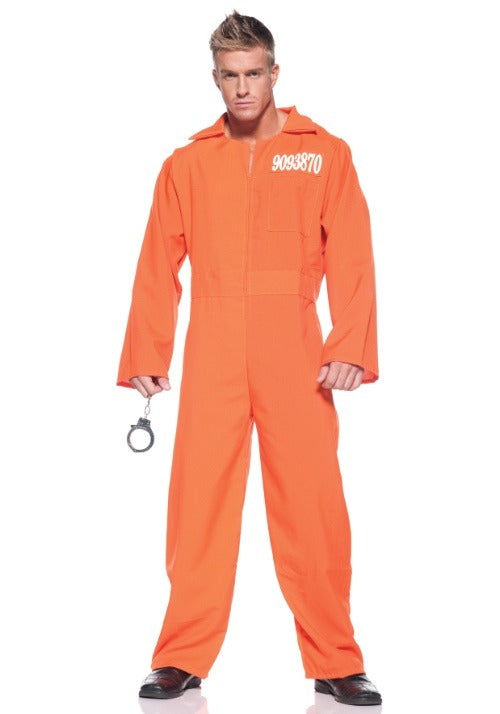 Men's Prison Jumpsuit Costume - US 8883