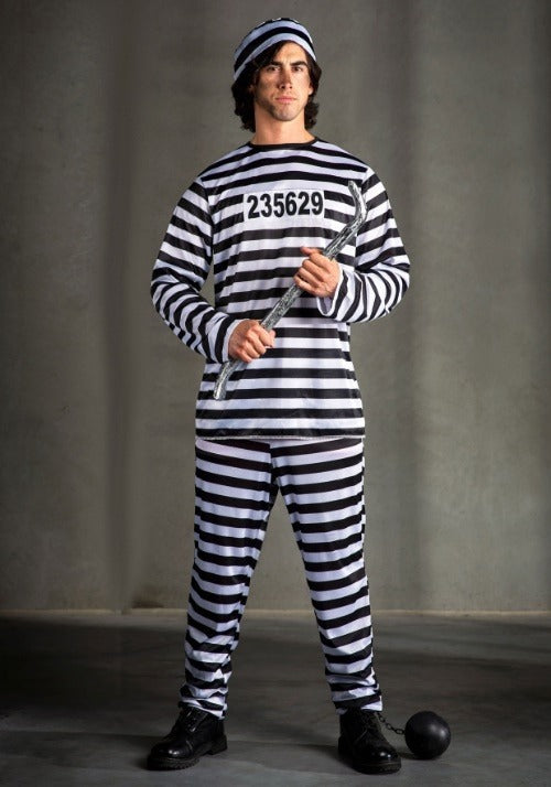 Men's Prisoner Costume - US 0214