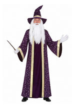 Purple Wizard Costume for Men - US 0864