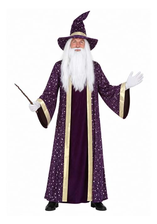 Purple Wizard Costume for Men - US 0864