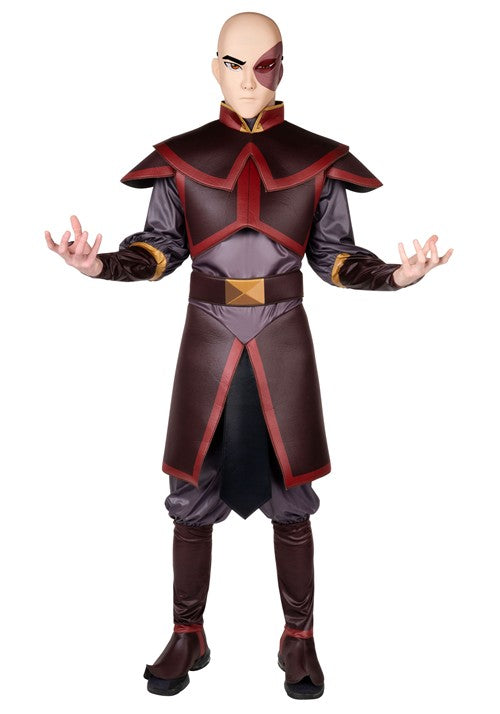 Men's Avatar: The Last Airbender Prince Zuko Qualux Costume - US 9088