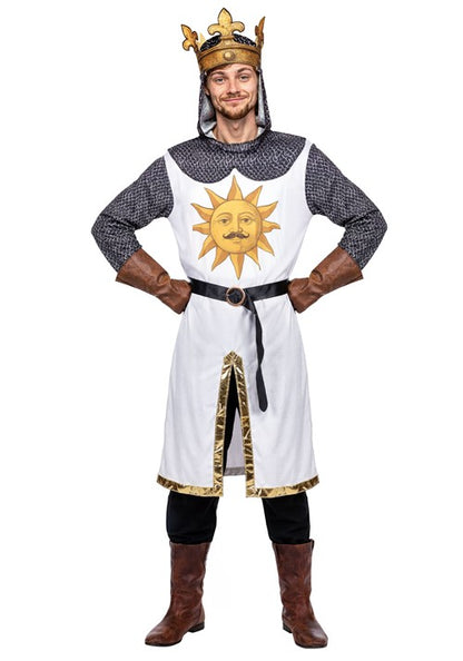 Men's Quirky King Arthur Costume - US 9228