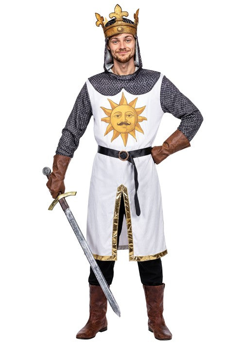 Men's Quirky King Arthur Costume - US 9228