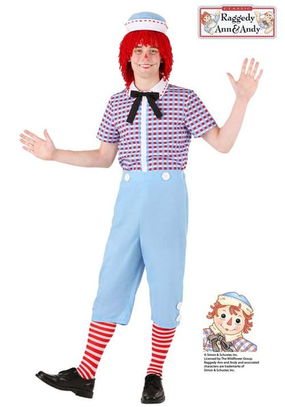 Raggedy Andy Costume for Men - US 2684