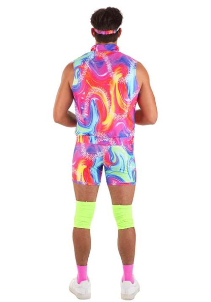 Retro Rollerblade Doll Costume for Men - US 0074