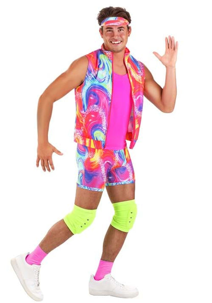 Retro Rollerblade Doll Costume for Men - US 0074