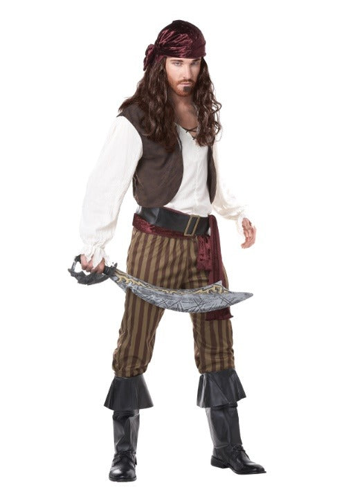 Men's Rogue Pirate Costume - US 6333