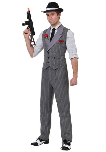 Ruthless Gangster Costume for Men - US 0121