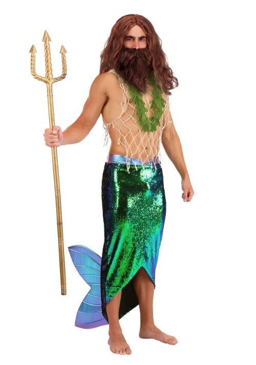 Salty Merman Costume for Men - US 8803