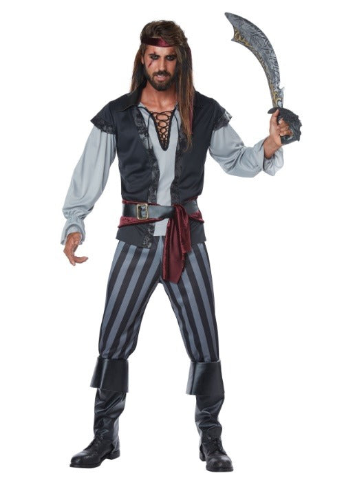 Scallywag Pirate Men's Costume - US 8705
