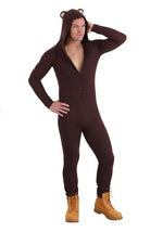 Men's Sexy Brown Bear Costume - US 8317