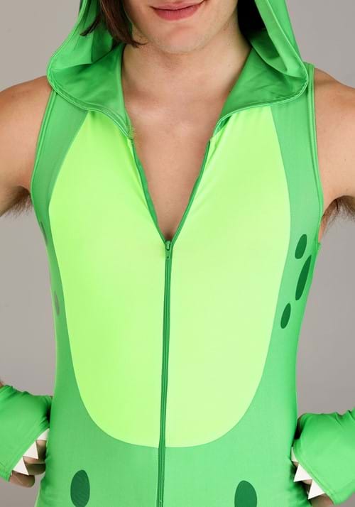 Sexy Dino Costume Romper for Men - US 6992