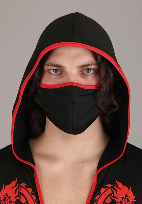 Sexy Dragon Ninja Costume for Men - US 0732